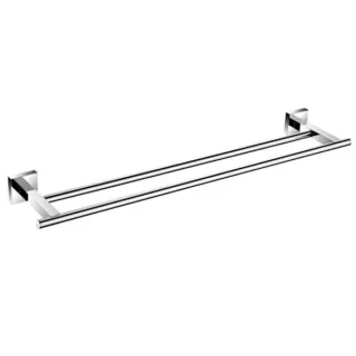 Полотенцедержатель двойной Aquanet 202114 хром